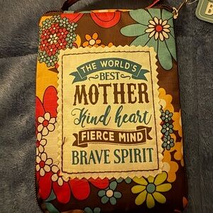 Floral Brave Spirit Tote Bag